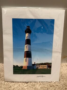 Bodie Lighthouse Wall Art Print - Signed Photography 8x10